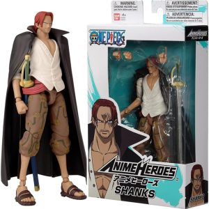 ANIME HEROES ONEPIECE SHANKS 6.5" – Bandai ANIME HEROES ONEPIECE SHANKS 6.5" Bandai Action Figures