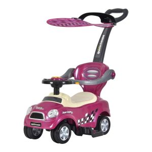 Amsham Sunshine Canpoy Coupe Pusher Car – Purple – Amsham Toys Amsham Sunshine Canpoy Coupe Pusher Car - Purple Amsham Toys Push Car