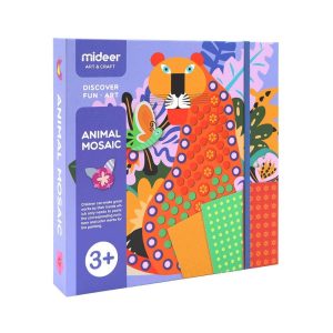 Animal Mosaic Pattern Game – Mideer Animal Mosaic Pattern Game Mideer Art & Craft