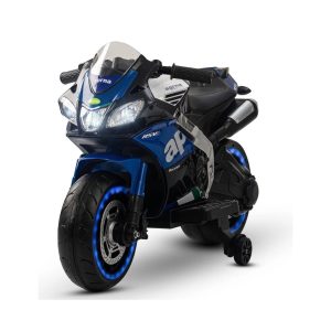 Aprna Two Wheel Kids Motorbike – Blue (12V) – Amsham Toys Aprna Two Wheel Kids Motorbike - Blue (12V) Amsham Toys Motorbike