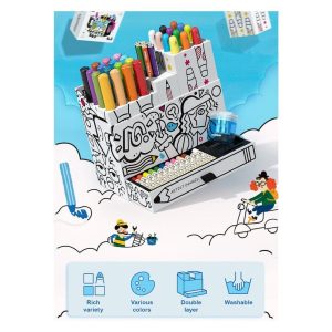 Artist Box (Coloring Set – 52 Pcs) – Mideer Artist Box (Coloring Set - 52 Pcs) Mideer Art & Craft