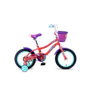 Athena 12" Kids Bicycle – Peach – Mogoo Athena 12" Kids Bicycle - Peach Mogoo Bicycles