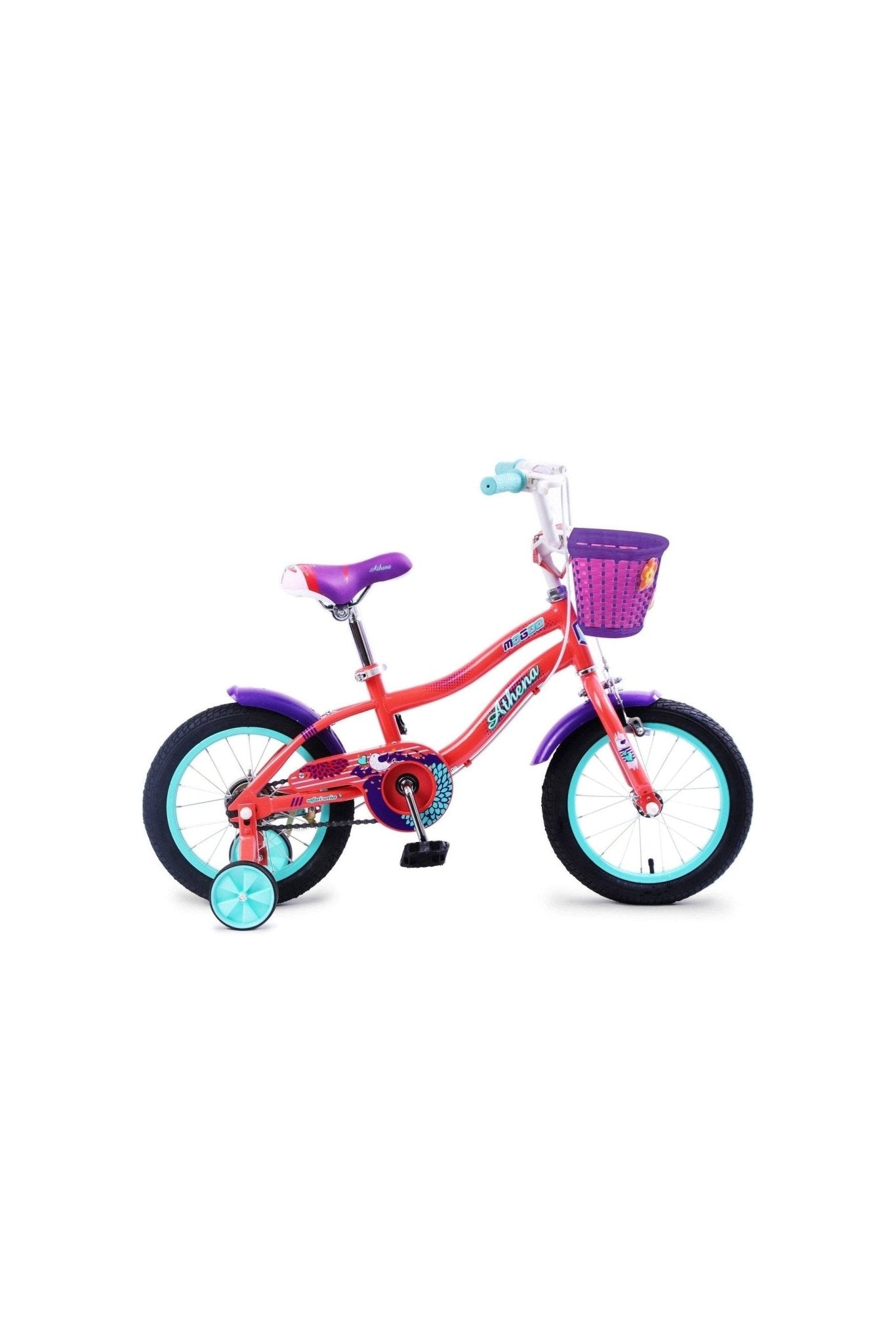 Athena 12" Kids Bicycle – Peach – Mogoo Athena 12" Kids Bicycle - Peach Mogoo Bicycles