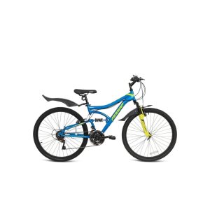 Aviator 26" Dual Suspension Mountain Bike – Blue – Mogoo Aviator 26" Dual Suspension Mountain Bike - Blue Mogoo Bicycles