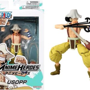 BANDAI Anime Heroes One Piece Usopp 7-Inches – Bandai BANDAI Anime Heroes One Piece Usopp 7-Inches Bandai Action Figures