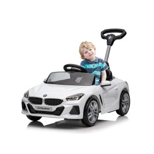 BMW Z4 With Handle Push Car – White – BMW BMW Z4 With Handle Push Car - White BMW Push Car