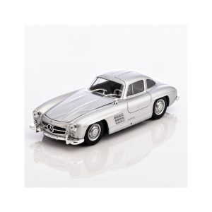 Bburago 1:24 Scale Mercedes-Benz 300SL (1954) – Silver – Bburago Bburago 1:24 Scale Mercedes-Benz 300SL (1954) – Silver Bburago Cars & Toys