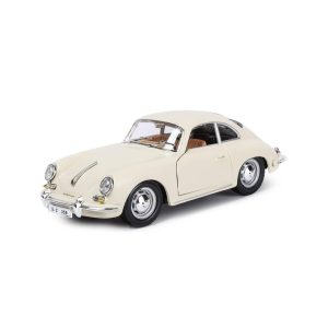 Bburago 1:24 Scale Porsche 356B Coupe (1961) – Ivory – Bburago Bburago 1:24 Scale Porsche 356B Coupe (1961) – Ivory Bburago Cars & Toys