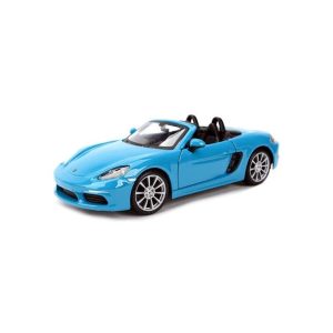 Bburago 1:24 Scale Porsche 718 Boxster Ã¢â‚¬â€œ Blue Bburago Cars & Toys