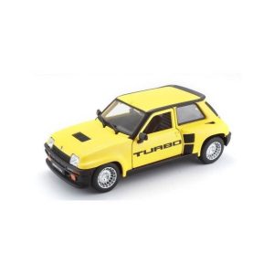 Bburago 1:24 Scale Renault 5 Turbo – Yellow – Bburago Bburago 1:24 Scale Renault 5 Turbo – Yellow Bburago Cars & Toys