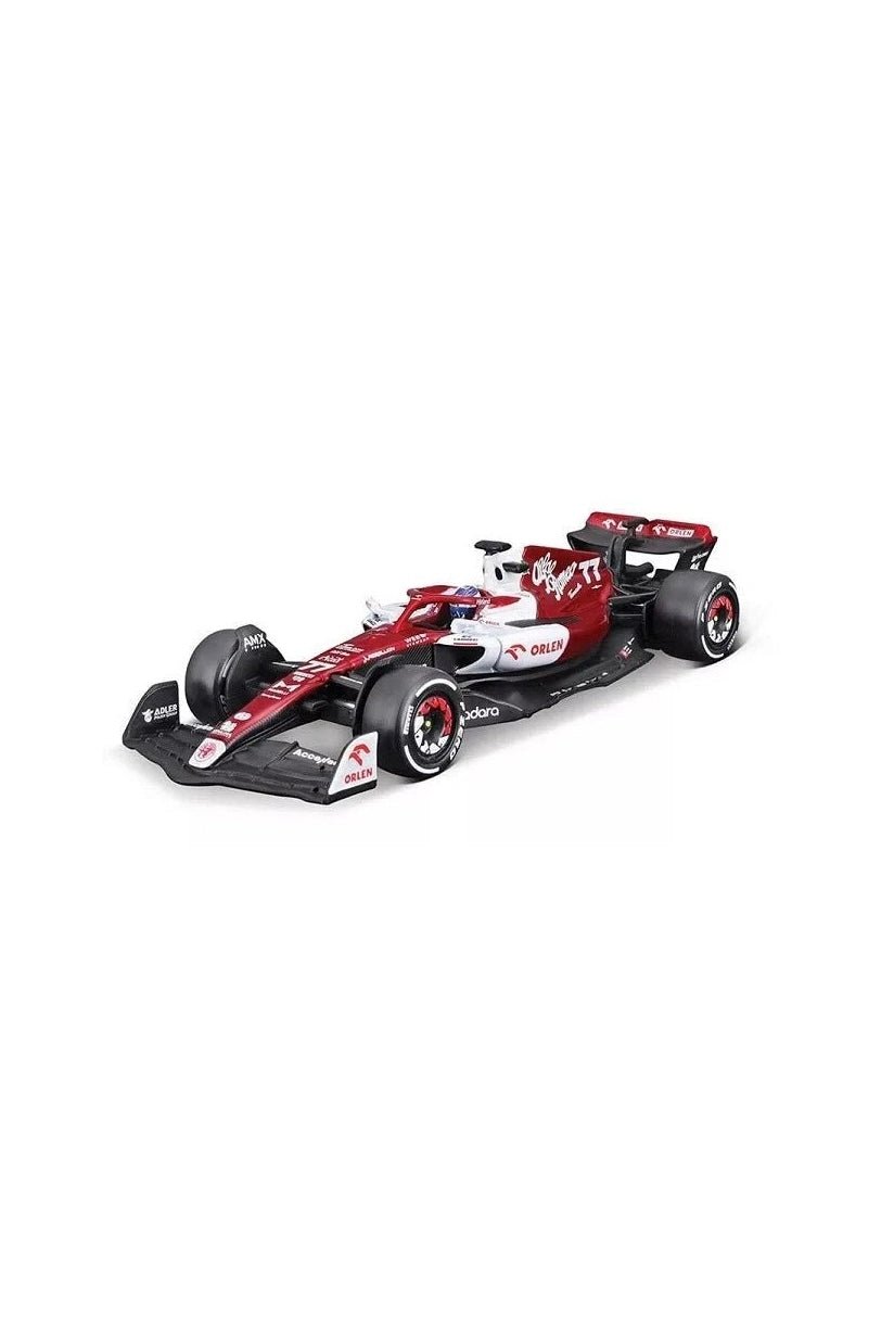 Bburago 1/43 Scale Model – Alfa Romeo ORLEN C42 #77 Valtteri Bottas – Bburago Bburago 1/43 Scale Model - Alfa Romeo ORLEN C42 #77 Valtteri Bottas Bburago Cars & Toys