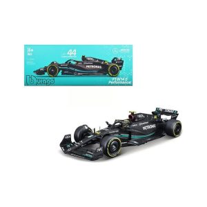 Bburago 2023 Mercedes-AMG W14 E Formula 1 #44 Lewis Hamilton 1:24 Scale Diecast Model – Bburago Bburago 2023 Mercedes-AMG W14 E Formula 1 #44 Lewis Hamilton 1:24 Scale Diecast Model Bburago Cars & Toys