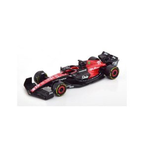 Bburago Alfa Romeo F1 C43 #77 Valtteri Bottas Season 2023 Black Red 1:43 Scale Diecast Model – Bburago Bburago Alfa Romeo F1 C43 #77 Valtteri Bottas Season 2023 Black Red 1:43 Scale Diecast Model Bburago Cars & Toys