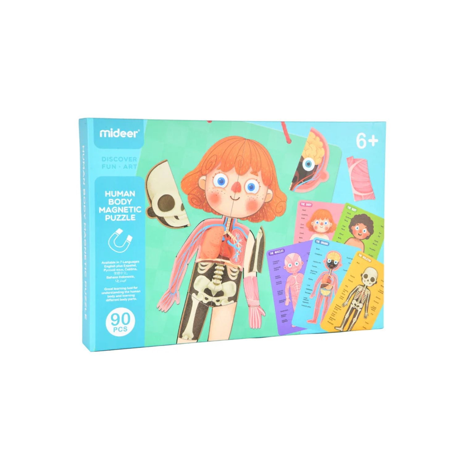 Body Magnet Building Set – Mideer Body Magnet Building Set Mideer Magnetic Games