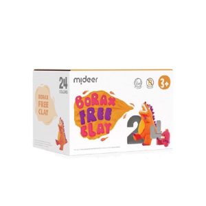 Borax Free Modelling Clay – 24 Colors – Mideer Borax Free Modelling Clay - 24 Colors Mideer Art & Craft