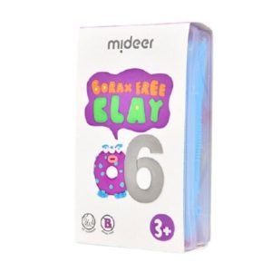 Borax Free Modelling Clay – 6 Colors – Mideer Borax Free Modelling Clay - 6 Colors Mideer Art & Craft