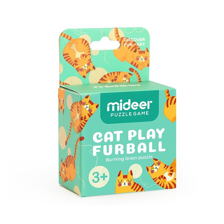 Burning Brain Puzzle Cat Furball – Mideer Burning Brain Puzzle Cat Furball Mideer Jigsaw Puzzles
