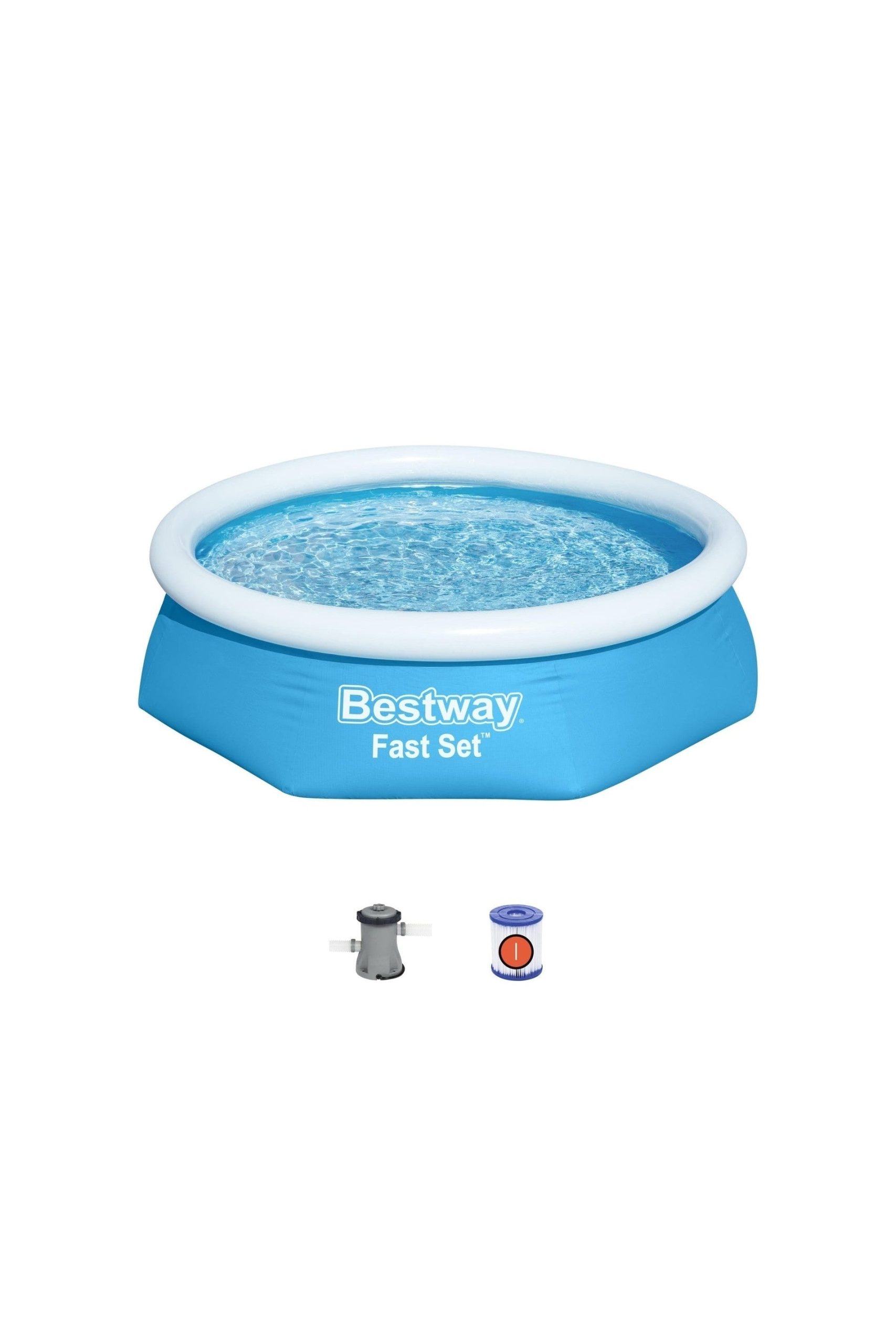 Bway Fast Set Pool Set 244X61Cm – Bestway Bway Fast Set Pool Set 244X61Cm Bestway Toys