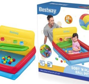Bway Sort N Play Ball Pit 104X94X61Cm – Bestway Bway Sort N Play Ball Pit 104X94X61Cm Bestway Toys