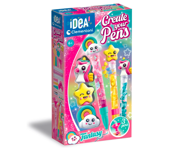 CLEMENTONI IDEA FANTASY PENS – Clementoni CLEMENTONI IDEA FANTASY PENS Clementoni Craft Kits
