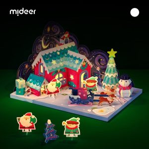 Christmas Cottage – Mideer Christmas Cottage Mideer Art & Craft