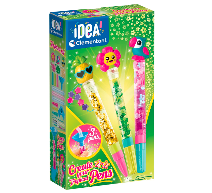 Clementoni Idea Tropical Pens – Clementoni Clementoni Idea Tropical Pens Clementoni Craft Kits