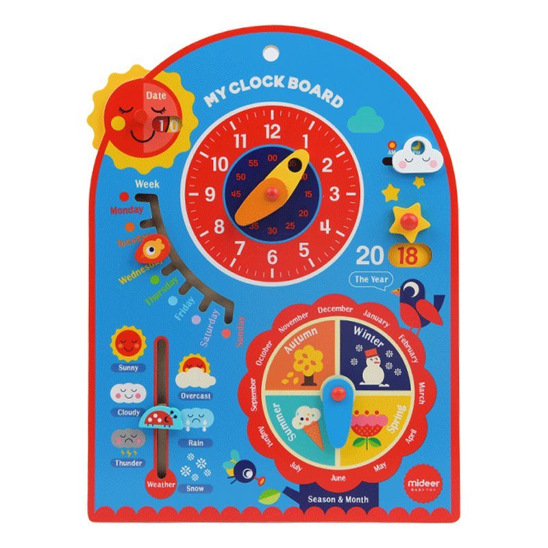 Clock Board – Mideer Clock Board Mideer Early Education