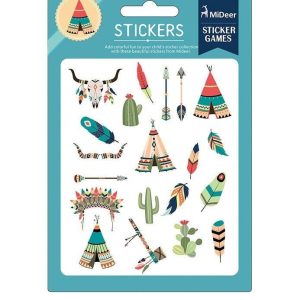 Colorful Stickers – American Indian – Mideer Colorful Stickers - American Indian Mideer Art & Craft
