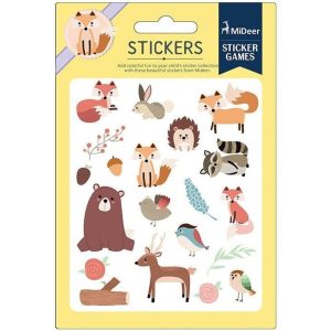 Colourful Stickers – Animals – Mideer Colourful Stickers - Animals Mideer Art & Craft