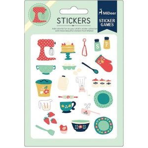 Colourful Stickers – Kitchen – Mideer Colourful Stickers - Kitchen Mideer Art & Craft