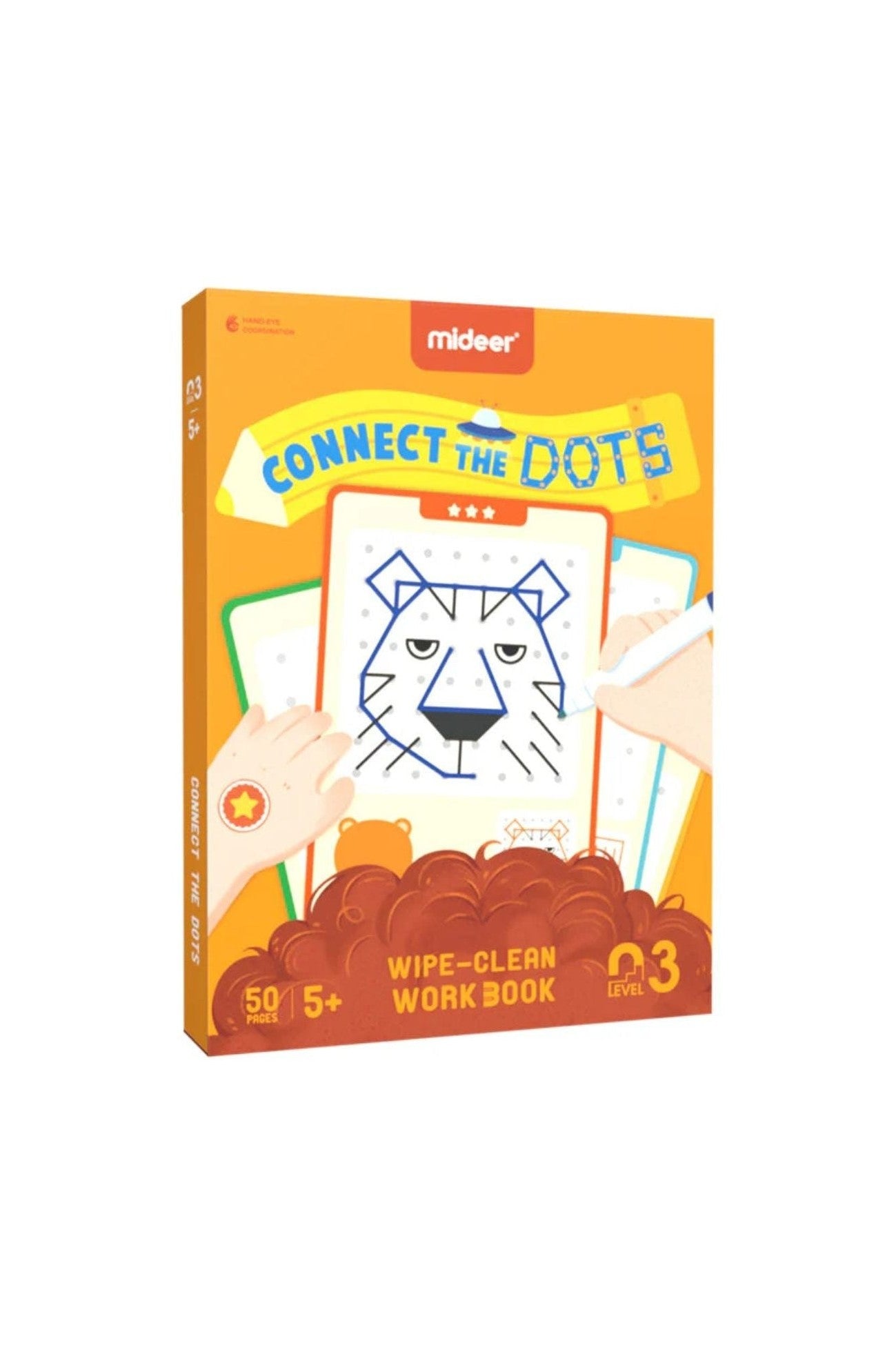 Connect The Dots – Wipe-Clean Workbook – Mideer Connect The Dots - Wipe-Clean Workbook Mideer Early Education
