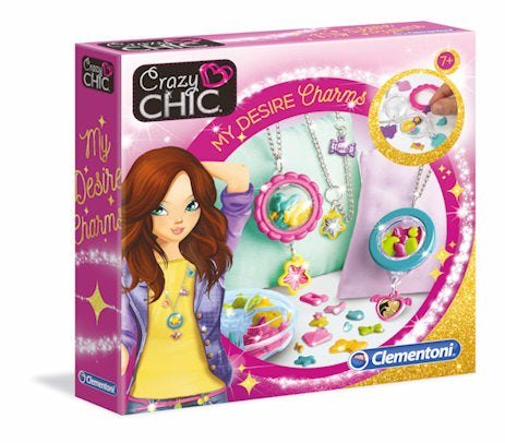 Crazy Chic – Pendants With Miniatures – Clementoni Crazy Chic - Pendants With Miniatures Clementoni Early Education