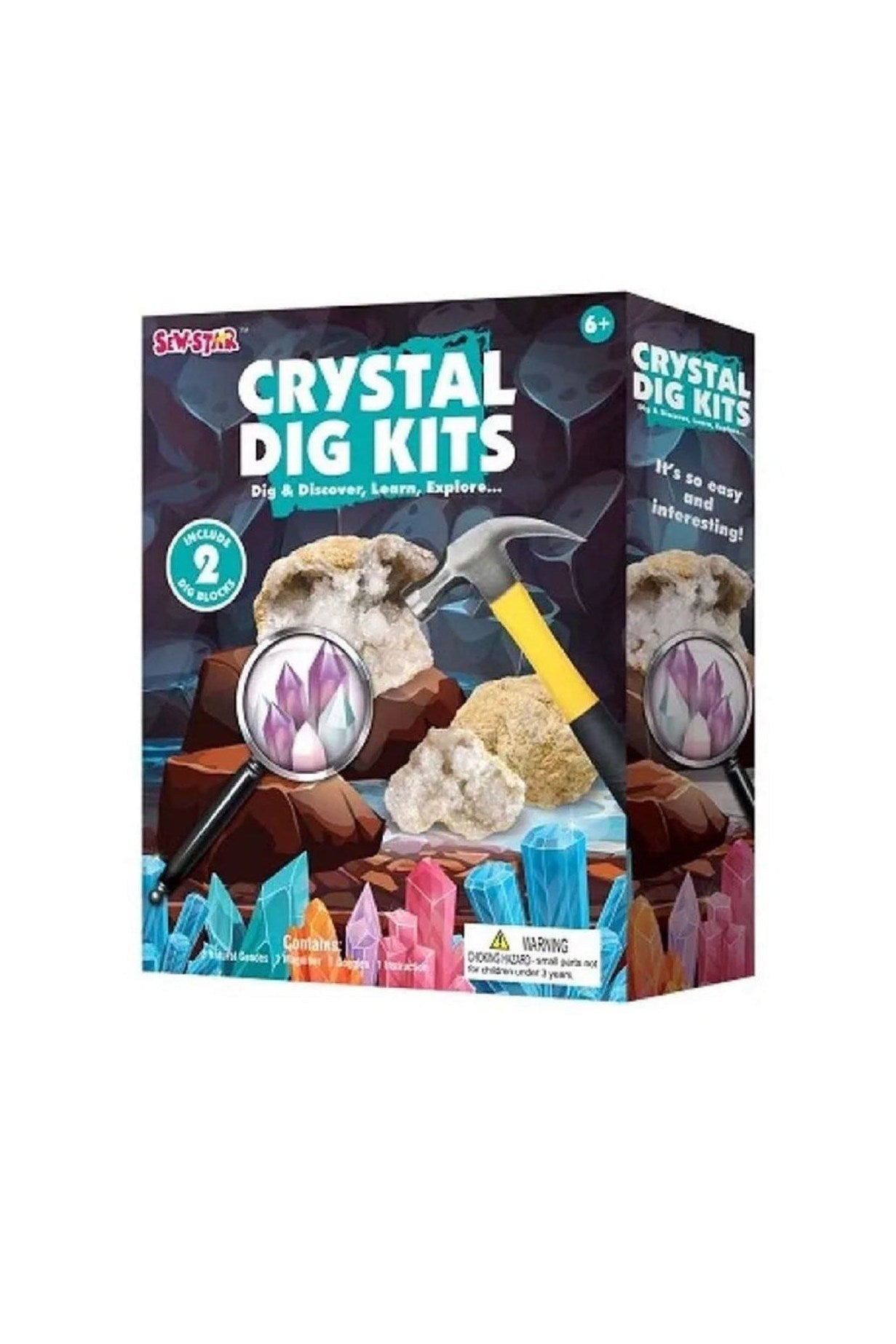 Crystal Dig Kit – Sew Star Crystal Dig Kit Sew Star Art & Craft