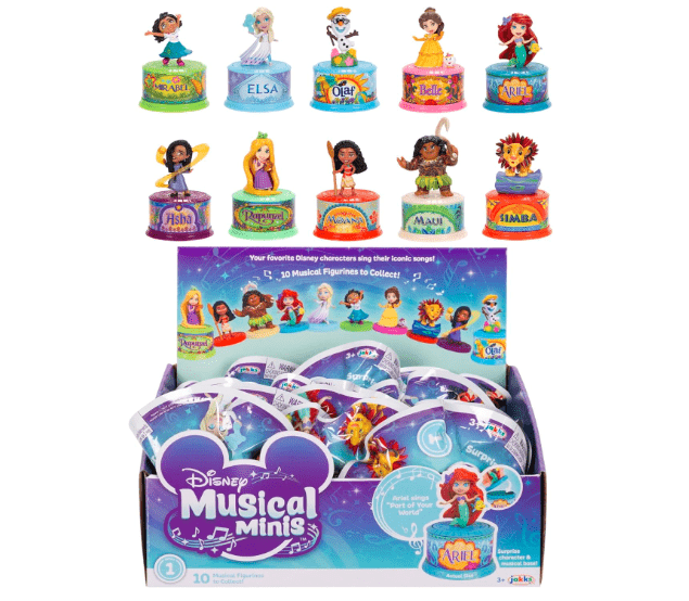 Disney Musical Minis Battery Operated, Assorted 1 Piece – Disney Disney Musical Minis Battery Operated