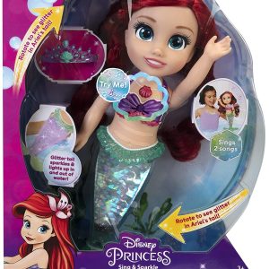 Disney Princess Ariel 14-Inch Doll Sing and Sparkle – Disney Princess Disney Princess Ariel 14-Inch Doll Sing and Sparkle Disney Princess Toys