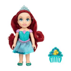 Disney Princess Petite Value 6-Inch Doll With Comb, 4 Assortment – Disney Princess Disney Princess Petite Value 6-Inch Doll With Comb