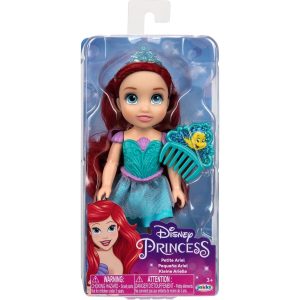 Disney Princess Petite Value 6-Inch Doll With Comb, 4 Assortment – Disney Princess Disney Princess Petite Value 6-Inch Doll With Comb