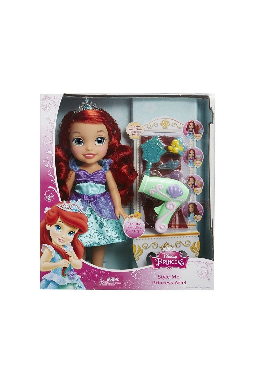 Disney Princess Toddler Style Me Doll Ariel – Disney Princess Disney Princess Toddler Style Me Doll Ariel Disney Princess Toys