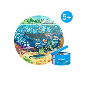 Dive Into The Sea – Circular Puzzle (150Pcs) – Mideer Dive Into The Sea - Circular Puzzle (150Pcs) Mideer Jigsaw Puzzles