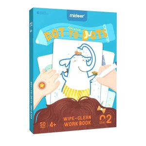 Dot To Dot – Wipe-Clean Workbook – Mideer Dot To Dot - Wipe-Clean Workbook Mideer Early Education