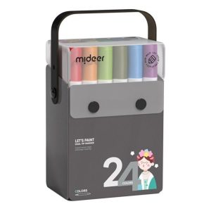 Dual Tip Markers – 24 Colors – Mideer Dual Tip Markers - 24 Colors Mideer Early Education