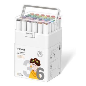 Dual Tip Markers – 36 Colors – Mideer Dual Tip Markers - 36 Colors Mideer Art & Craft