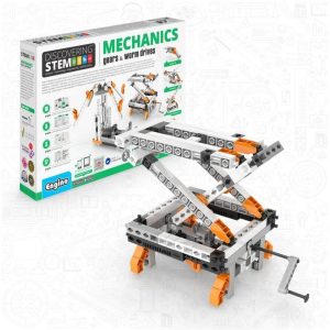 Engino Discovering STEM Mechanics: Gears & Worm Drives – Engino Engino Discovering STEM Mechanics: Gears & Worm Drives Engino Art & Craft