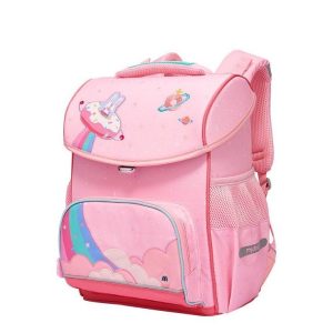 Ergonomic Kids Backpack – 15-Inch – Pink – Mideer Ergonomic Kids Backpack - 15-Inch - Pink Mideer Early Education