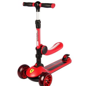 Ferrari Twist Scooter For Kids
With Adjustable Height Red – Ferrari Ferrari Twist Scooter For Kids