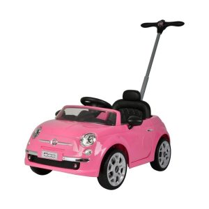 Fiat 500 Handle Push Car – Pink – Fiat Fiat 500 Handle Push Car - Pink Fiat Push Car