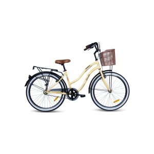 Fiesta 26" City Bike – Yellow – Mogoo Fiesta 26" City Bike - Yellow Mogoo Bicycles
