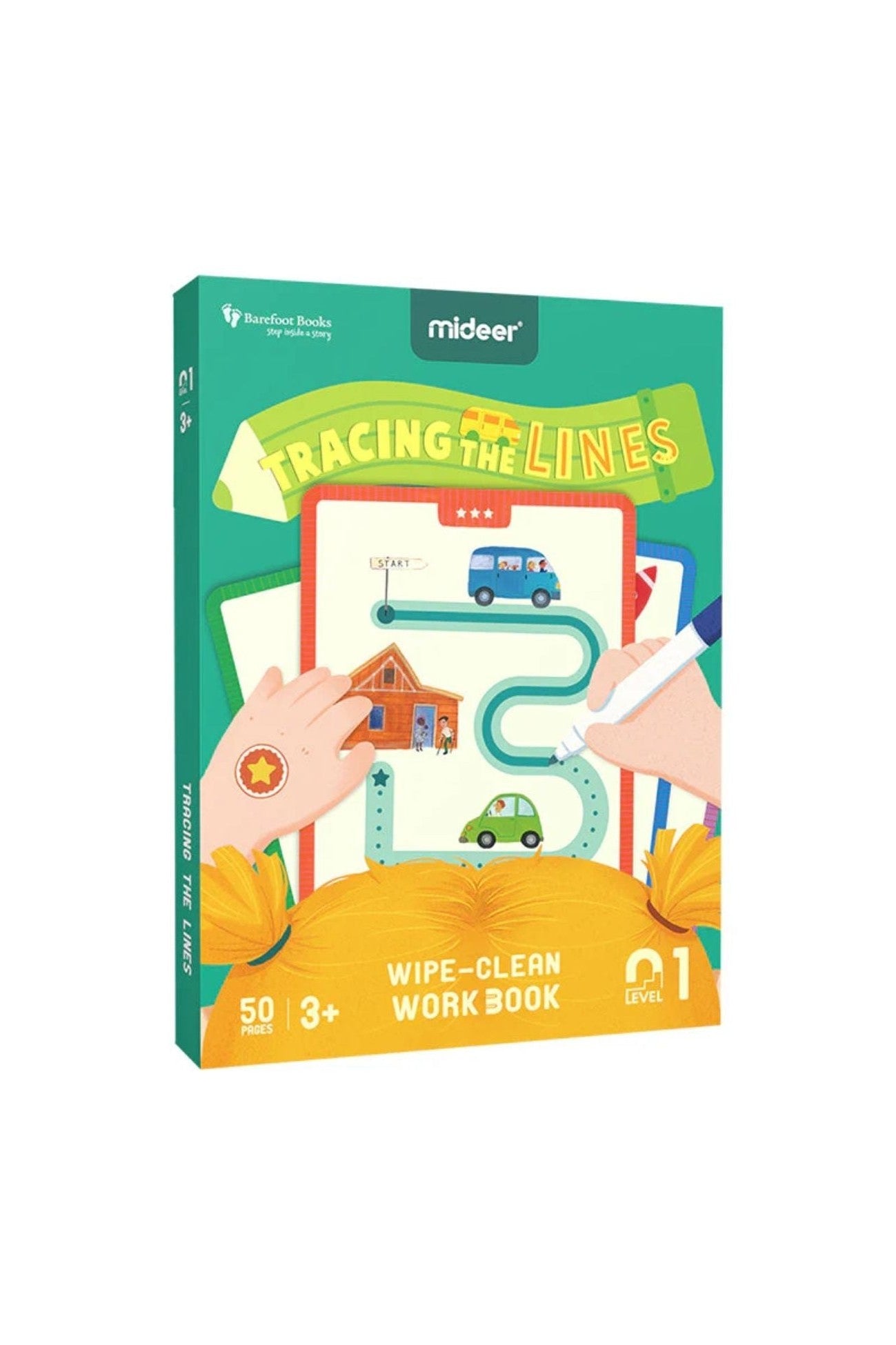 Finger Fun – Wipe-Clean Workbook – Mideer Finger Fun - Wipe-Clean Workbook Mideer Early Education
