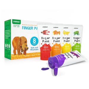 Finger Paint – 8 Colors – Mideer Finger Paint - 8 Colors Mideer Art & Craft