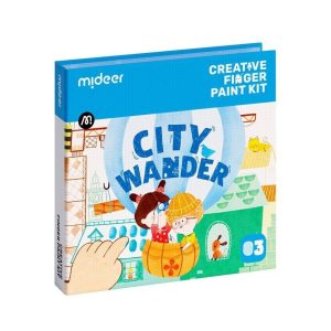 Finger Painting Kit – City Wander – Mideer Finger Painting Kit - City Wander Mideer Art & Craft